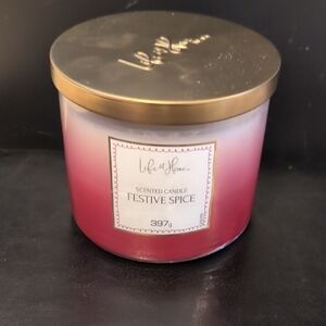 Life at Home Festive Spice Scented Candle